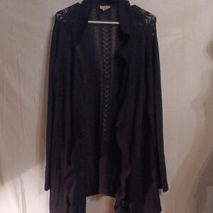 Chico's Black Cardigan Sweater Size 3